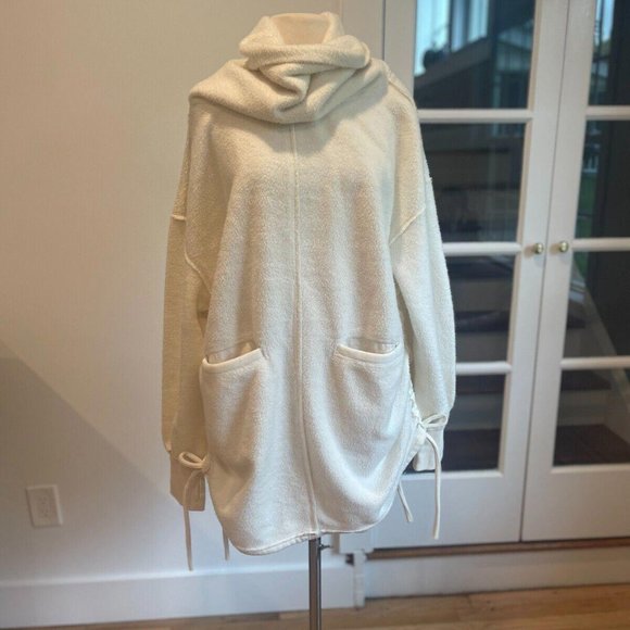Free People Fireside Funnel Tunic in Ivory Sizes Med & Large Orig.$148 - Picture 3 of 6